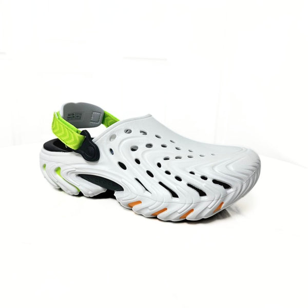 Echo II Clog – White/Neon Lime